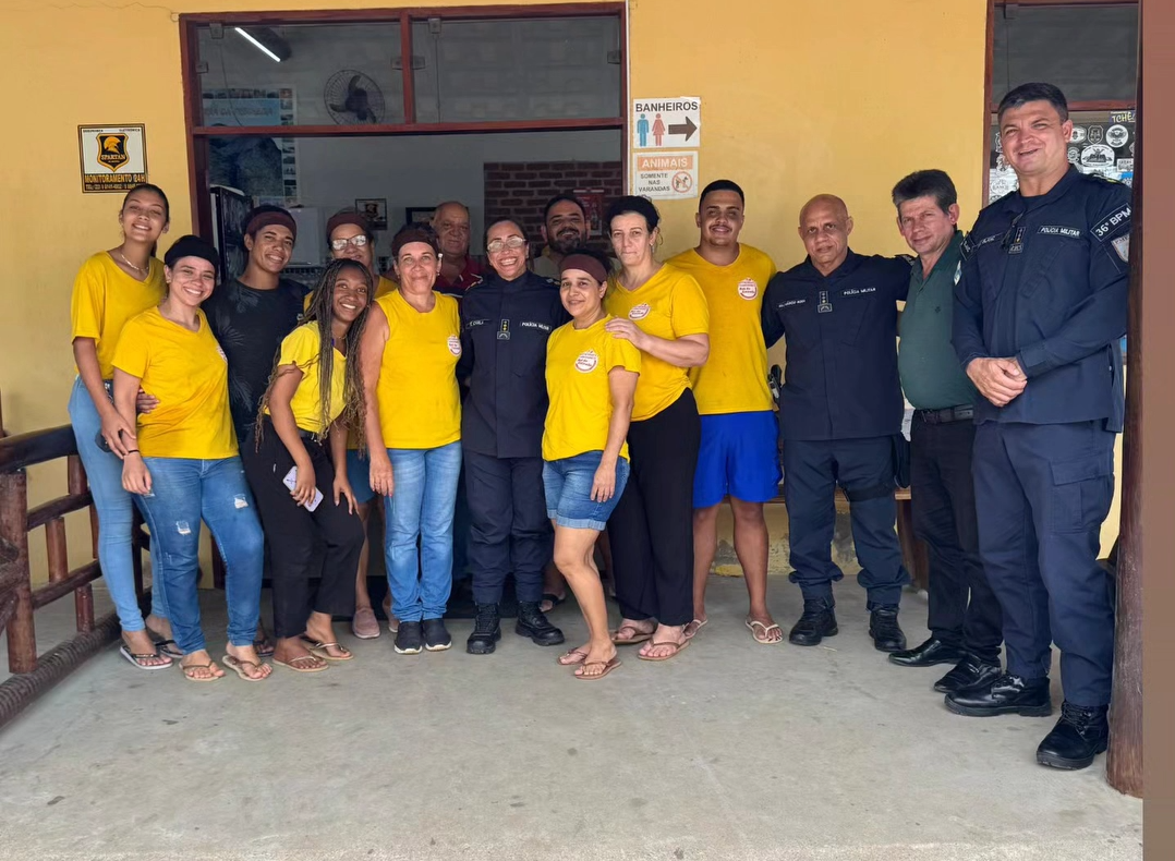 Comando do 36º BPM e vereador discutem melhorias na segurança de Monte Alegre
