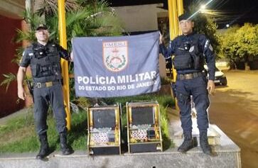 Ação do 36º BPM fecha ponto de jogos de azar no bairro Chalé