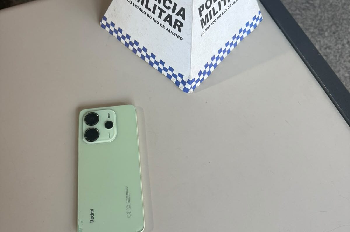 Ação conjunta da PM e Polícia Civil recupera celular roubado em Miracema