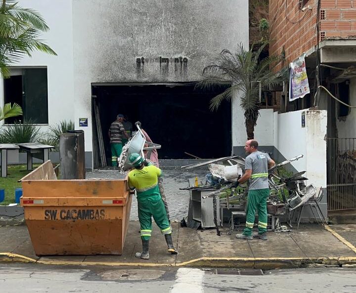 36º BPM divulga novas informações sobre o incêndio que atingiu a empresa Àguas de Pádua